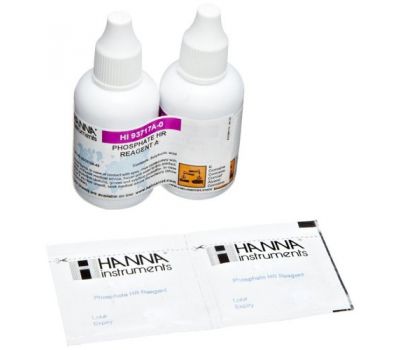 HI93717-01 реагенты на фосфат, высокие концентрации, 0-30 мг/л, 100 тестов n/v