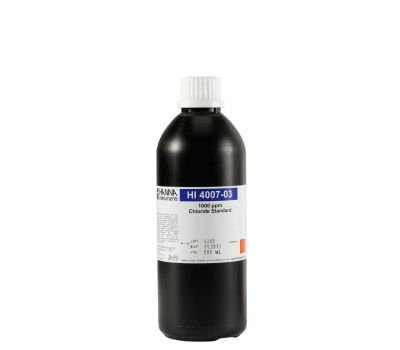 HI4007-03 стандартный раствор хлорида, 1000 мг/л, 500 мл n/v