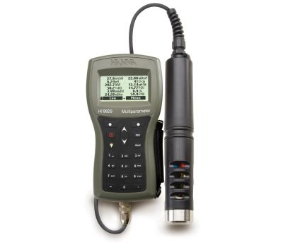HI9829-11202 портативный анализатор воды, кабель 20 м, GPS