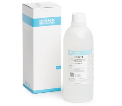 HI70671L раствор для очистки и дезинфекции от водорослей, грибов и бактерий, 500 мл